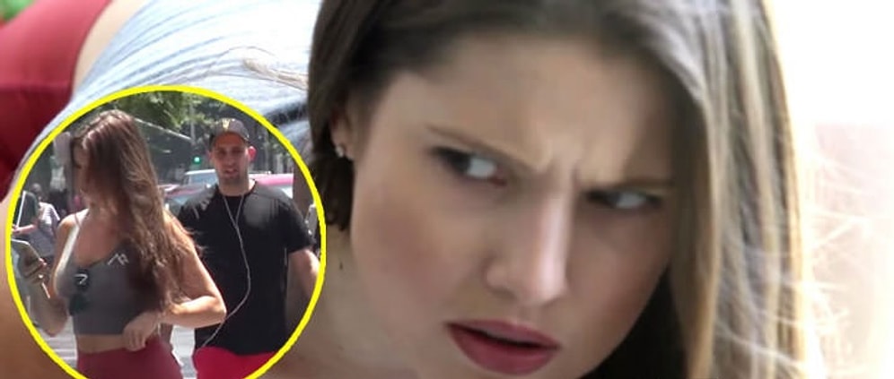 Amanda Cerny'li 'Neden Kız Arkadaşımın Poposuna Baktın' Şakası