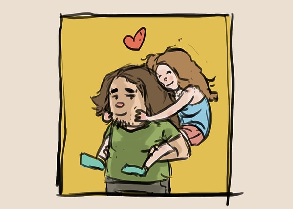 4. Он - в роли дерева, а она - коалы. Обнимайтесь с любимыми!