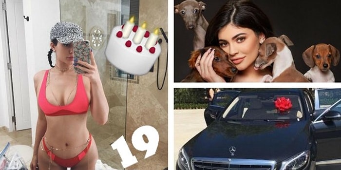 Kylie Jenner 19 Yaşında: Ünlü Yıldız Yeni Yaşını Görkemli Bir Şekilde Kutluyor