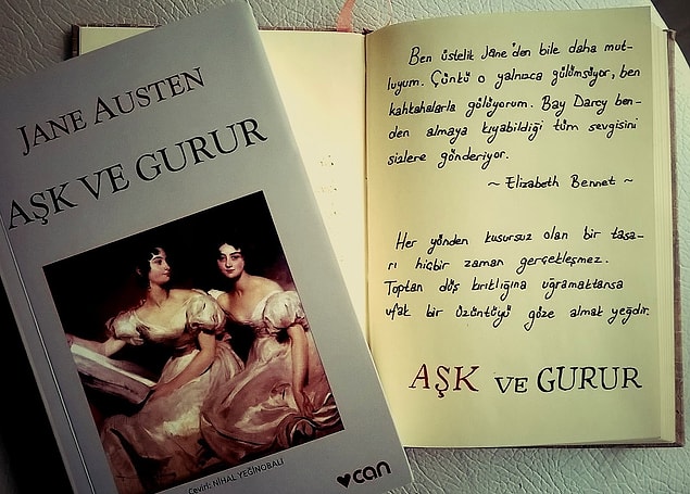 8. "Aşk ve Gurur", (1813) Jane Austen