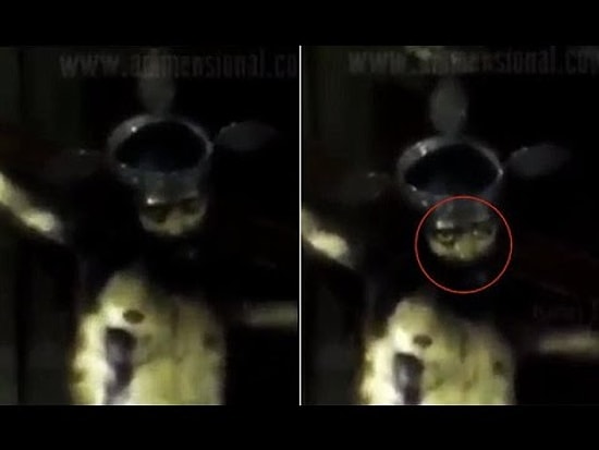 Статуя Иисуса в мексиканской церкви открыла глаза