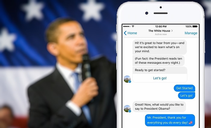 Obama'ya İsteyen Herkes Facebook'dan Mesaj Atabilecek