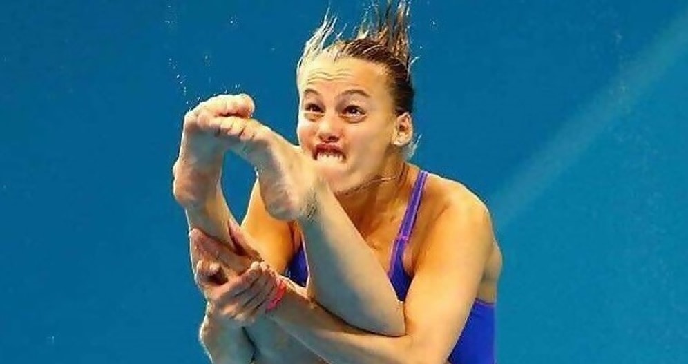 Оргазмические лица Олимпиады: спортсмены в воздухе