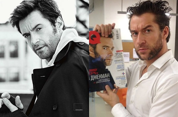 11. Хью Джекман и московский танцор Илья Артемов