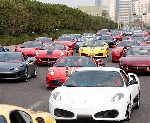15. You would feel ashamed to ride a BMW in this traffic...