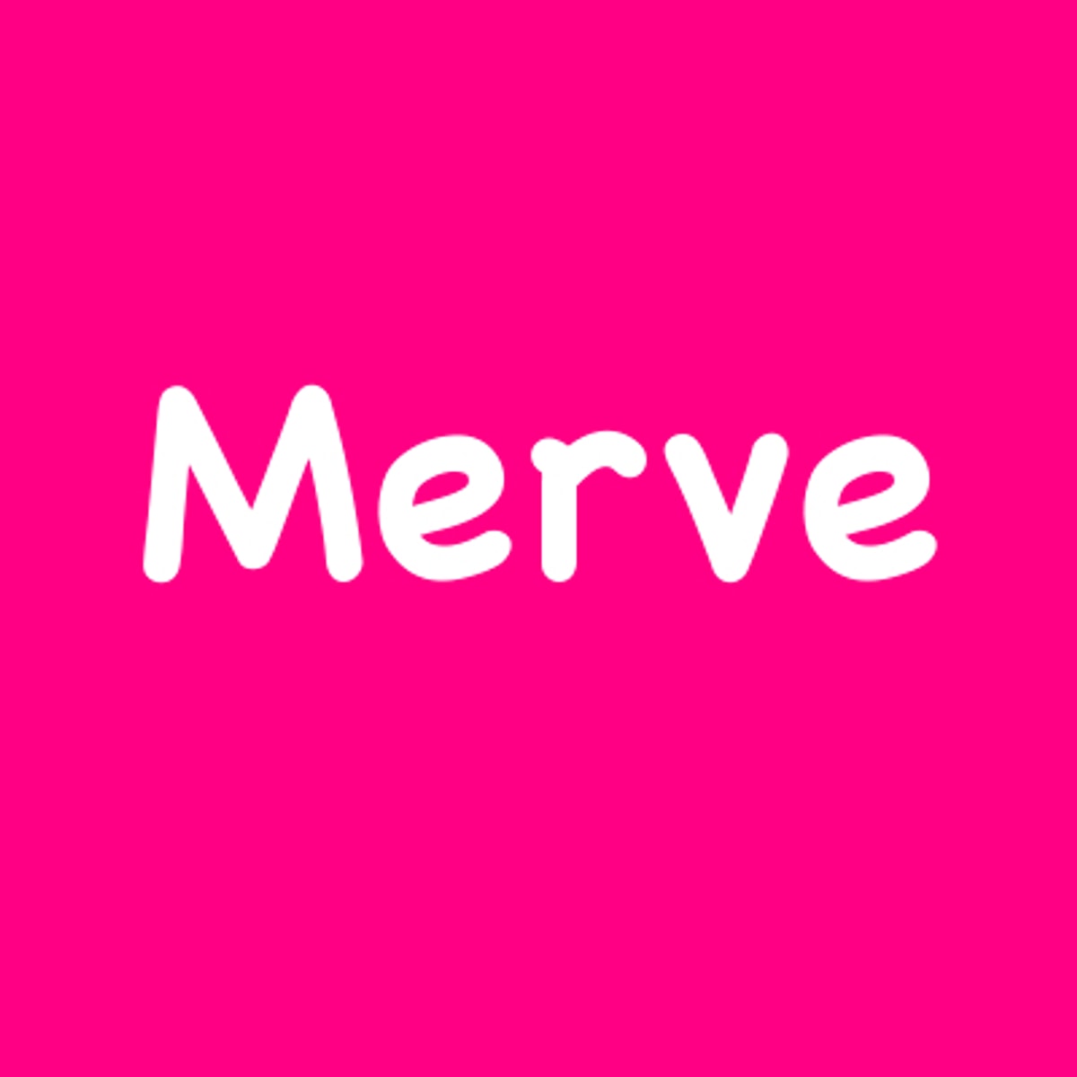 Merve cin. Логотип Мерве. Merve logo.