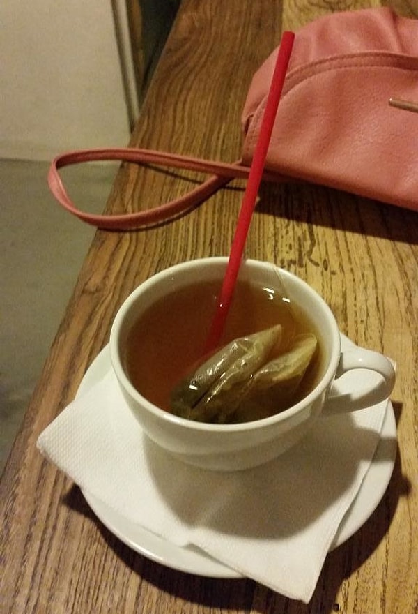 1. Чай с соломинкой - только лишь начало 👌