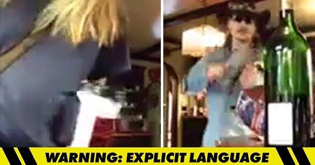 8. A video showing that Johnny Depp throwing things to Amber Heard has leaked.