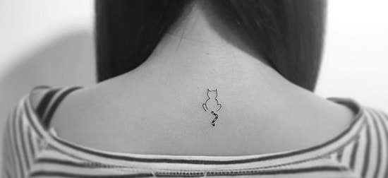 Нежные минималистичные тату от корейского мастера