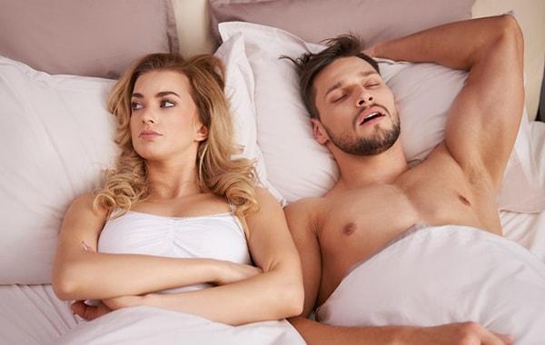 10. Erkeklerin %50'si seksten sonra horul horul uyuyor.