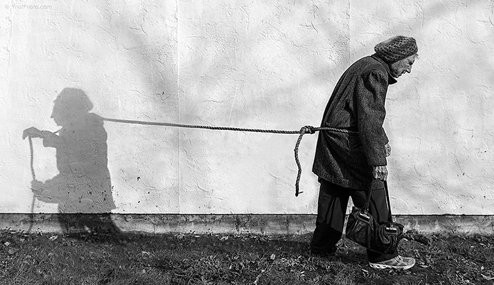 93 Yaşındaki Annesini Huzurevine Götürmeyip Hayatına Sokan Fotoğrafçıdan Enfes Çalışma