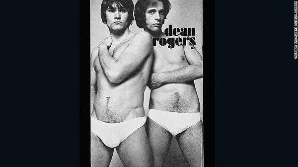 15. 1970 yılındaki bir erkek iç giyim reklamı