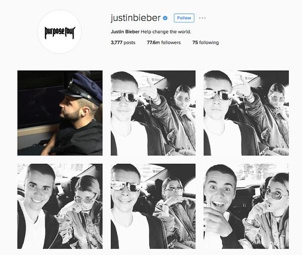 Hatırlarsanız geçtiğimiz haftasonu Justin Bieber, Nicole Richie'nin 17 yaşındaki kız kardeşi Sofia Richie'yle olan fotoğraflarını İnstagram'da paylaşmıştı.