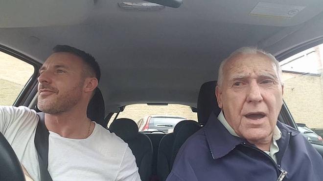 Alzheimer Hastası Bir Adam ve Oğlundan Araba İçinde Muhteşem Düet