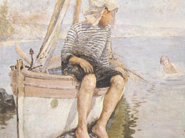 4. İzzet Ziya (1883 – 1936) – Denizde Çocuklar