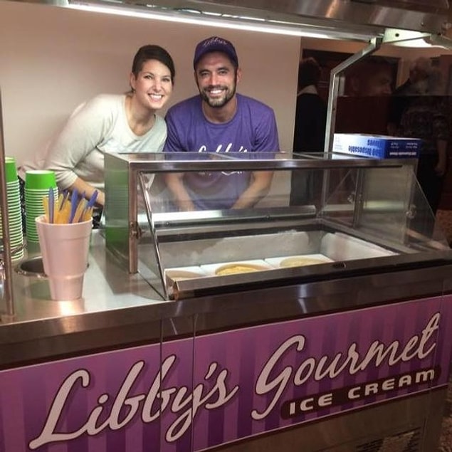 Their friends say their love is ''super sweet love'' and we think this proves a lot. Matt changed the ice cream shop's name after marrying Libby 😳