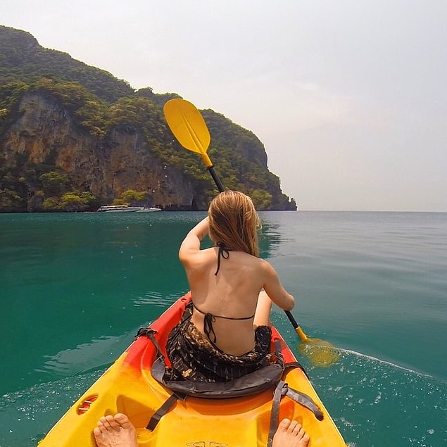 Shortly after their trip began, Molly wrote on Instagram, “It’s crazy to think that only three years ago I was a cancer patient, seeing doctor after doctor in New York…”