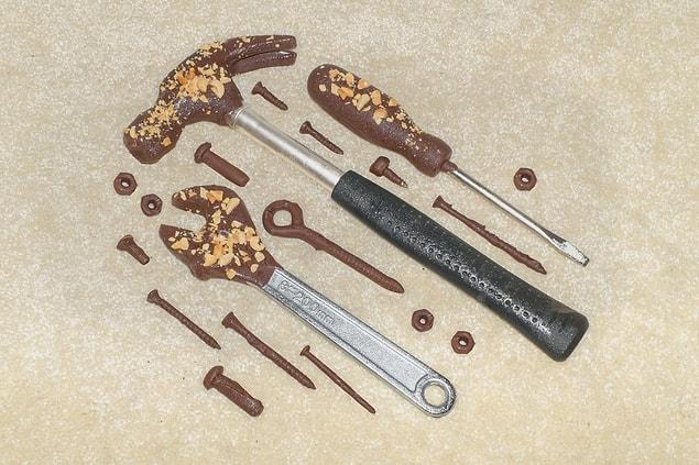 10. Don't forget to dip your toolbox into chocolate!