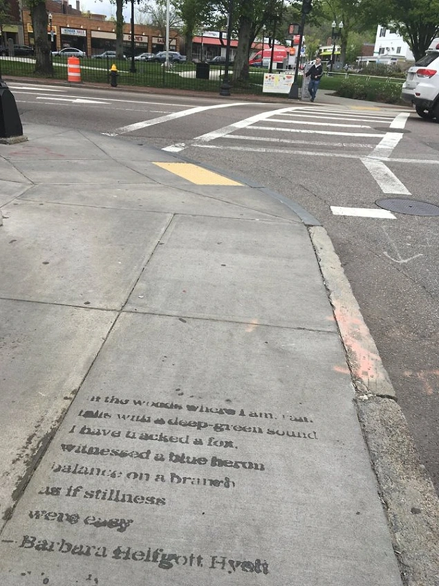 Projede daha çok Boston doğumlu şâirler ve yağmur temalı şiirler yer alıyor.