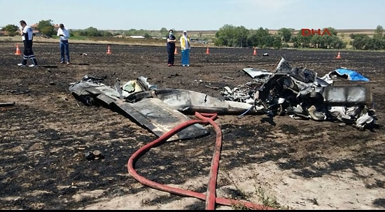 Tekirdağ'da Eğitim Uçağı Düştü: 2 Ölü