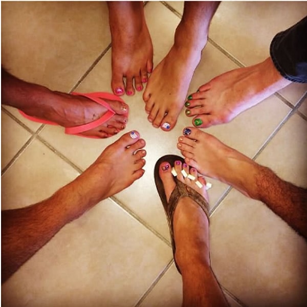 18. Вечер педикюра