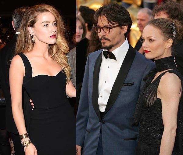 6. Все ополчились против него. И в этот момент руку помощи Деппу протянула его бывшая жена Ванесса Паради.