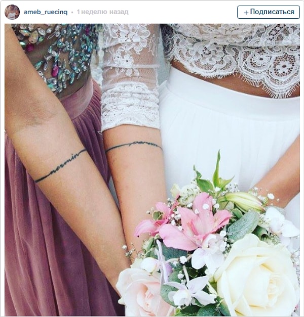 1. Одинаковая надпись от руки