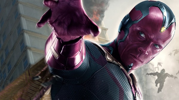 4. Кто скрывается под маской Вижен из "Мстителей"?