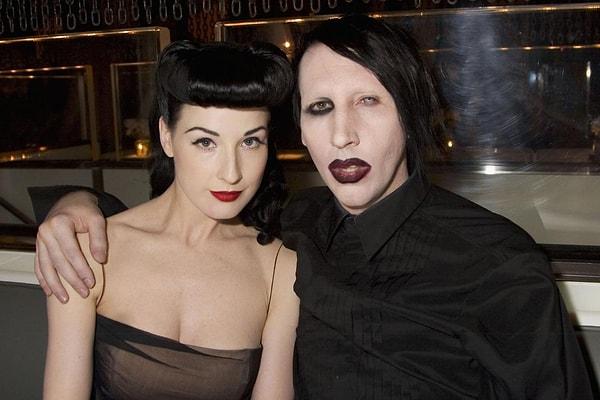 11. İdeal çiftimiz Marilyn Manson ve Dita Von Teese'ydi.