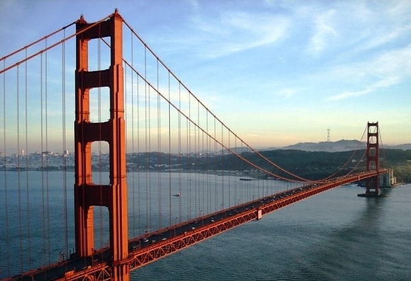 13. Мост Золотые Ворота, Сан-Франциско, Калифорния, США