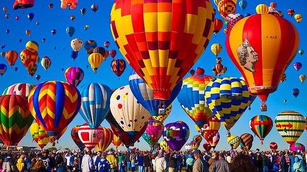 1. Albuquerque Uluslararası Balon Festivali, ABD