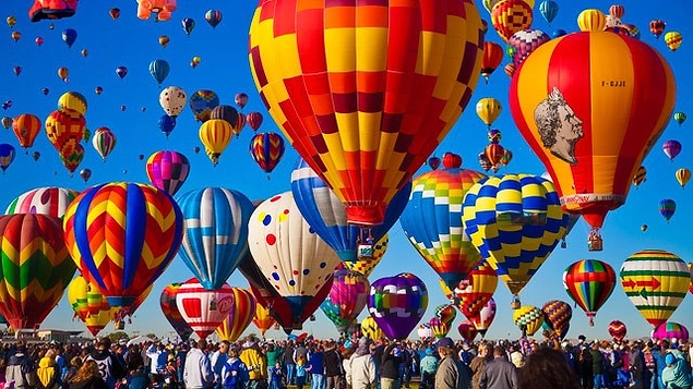 Albuquerque Uluslararası Balon Festivali, ABD