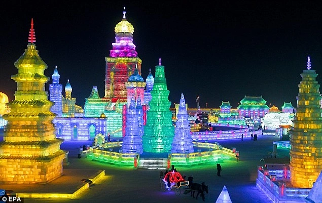 Harbin Kar ve Buz Festivali, Çin