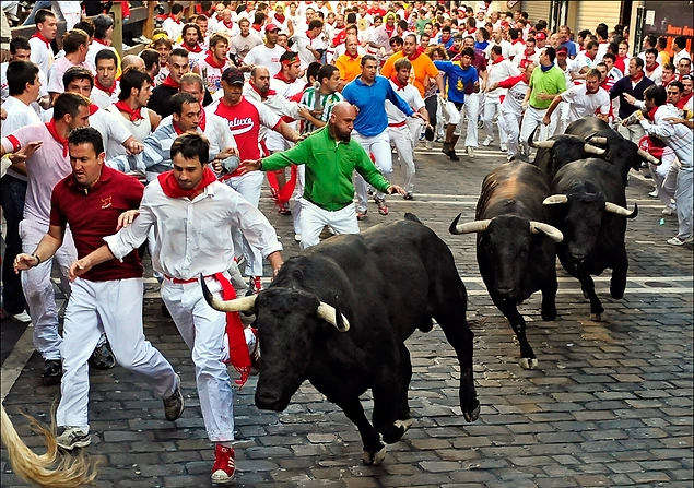San Fermin Boğa Festivali, İspanya