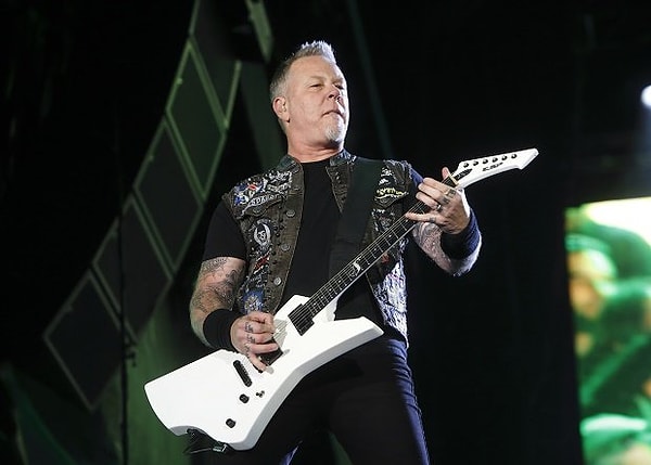 3. James Hetfield'in İnanılmaz Vokali