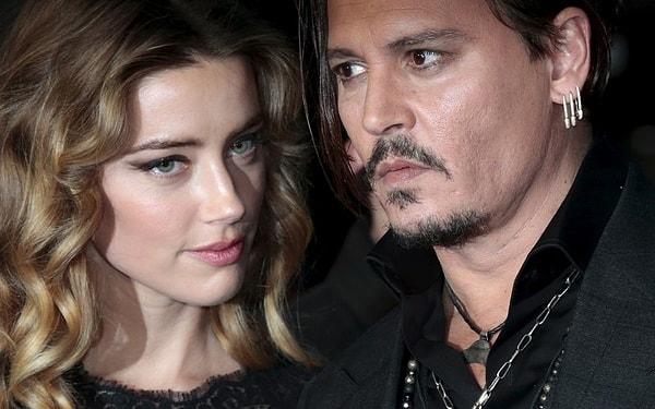 5. Amber Heard, Johnny Depp'le olan olaylı evliliğini 7 milyon dolar karşılığında bitiriyor.