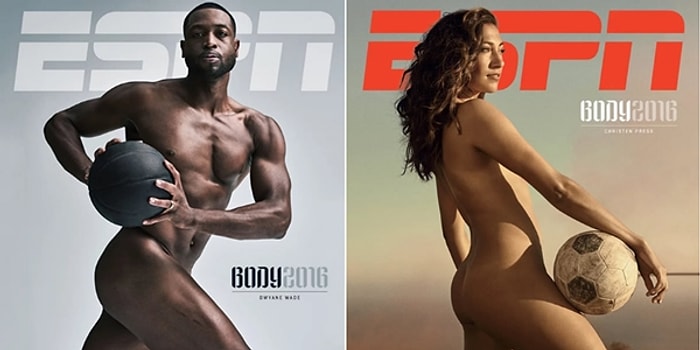 ESPN Dergisinin "Vücut" Özel Sayısında İçindeki Tüm Gücü Ortaya Koyan 18 Sporcu