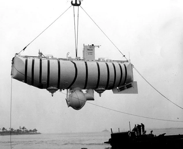23 Ocak 1960 yılında ise "Trieste" adlı batiskaf, denizin altında 10.916 metreye kadar inebildi.