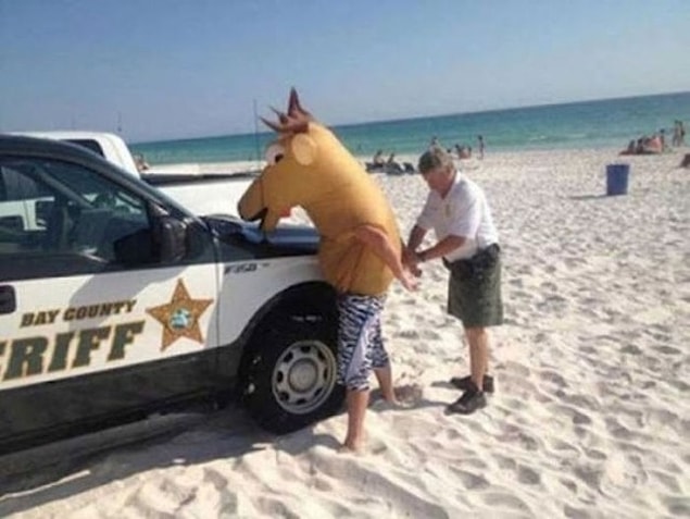 4. You wouldn’t like to end up like this guy after joking around and pissing people off, would you?
