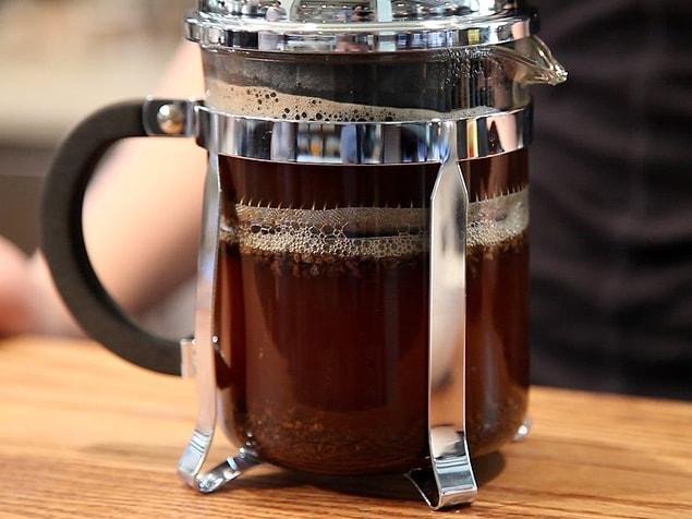 2. If you brew french press coffee, you'll have a richer aroma than the traditional ways.