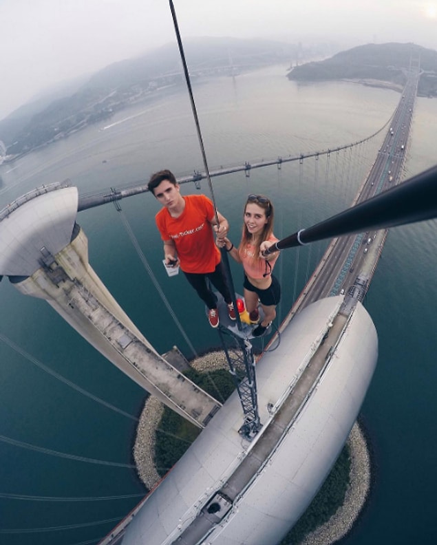 6. Sevgili ile şöyle bir selfie 😍