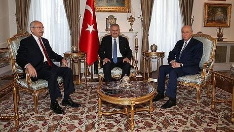 Çankaya'da 3 Saatlik Liderler Zirvesi: 'HDP Net Tavır Almalı'