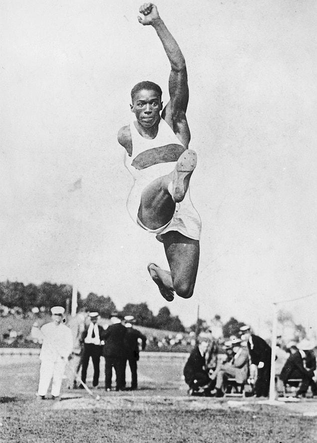 4. 1924- Dehart Hubbard becomes the first African-American to win an Olympic gold medal in a individual event.