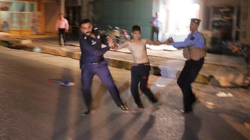 Irak'ta çocuk canlı bomba yakalandı