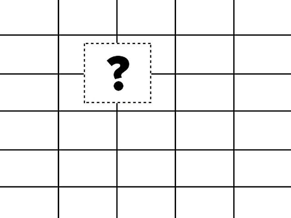 1. По традиции начнем с простого.  Заполните пустое пространство подходящим отрезком изображения.