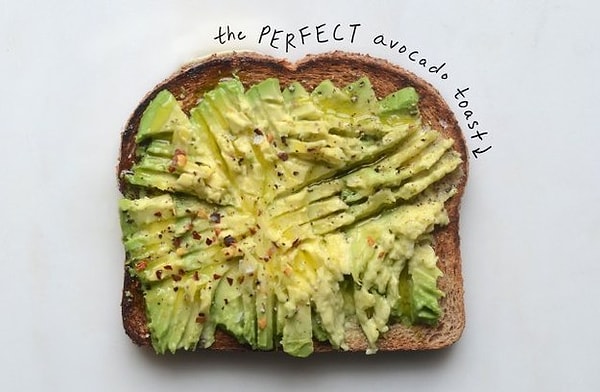 14. Тост с авокадо