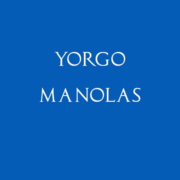 Yorgo Manolas!