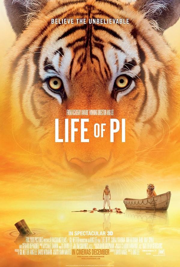 21. Life of Pi (Pi'nin Yaşamı) 2012 - Ang Lee