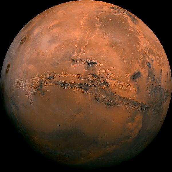 3. The planet Mars is named after the Roman god of war.