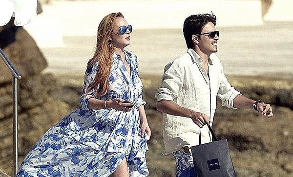 5. Возлюбленный Линдси, российский бизнесмен Егор Тарабасов, солгал, сказав, что проведет вечер дома, а сам отправился в клуб с другой девушкой.